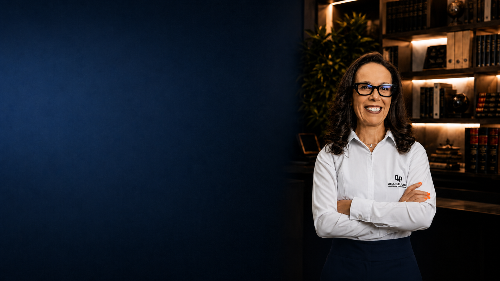 Dra. Ana Paula Lima em seu escritório